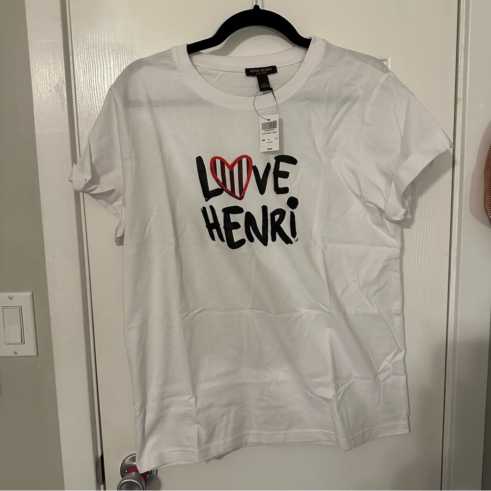 Henri Bendel Love Tee NWT
